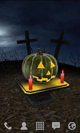Imagen 0 para Halloween Pumpkin Live Wa…