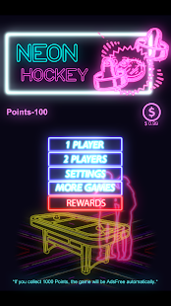 Image 1 for Neon Hockey : Ice and Glo…