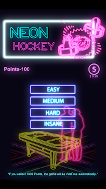 Image 2 for Neon Hockey : Ice and Glo…