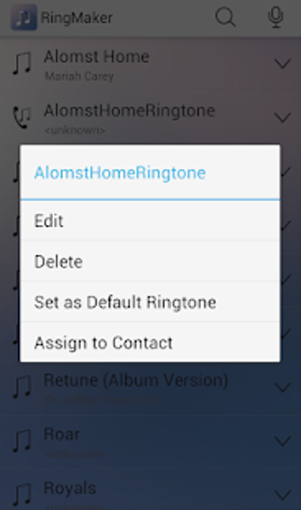 Image 0 for Ringdroid- RingMaker MP3C…