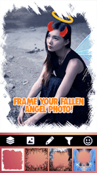 Imagen 2 para Angel And Devil Crown Pho…