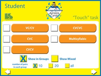 Image 1 for LinguiSystems Apraxia Car…