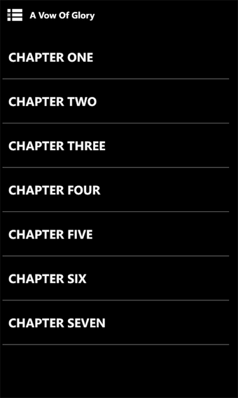 Imagen 1 para A Vow of Glory