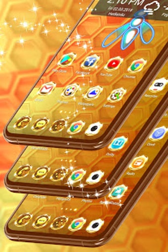 Imagen 1 para Gold Theme for Whatsapp