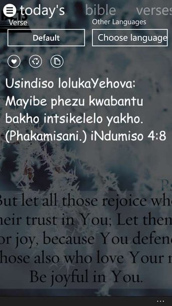 Imagen 1 para Xhosa Bible for Windows 1…
