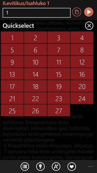 Imagen 0 para Xhosa Bible for Windows 1…