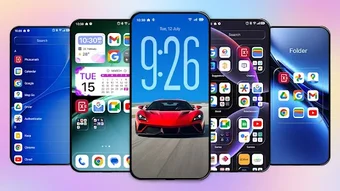 Image 0 for Launcher Liquid Glass OS:…