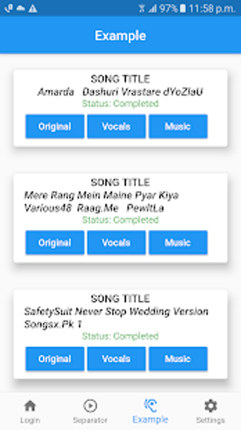Imagen 2 para AI Music Separator for ka…