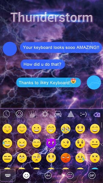 Imagen 4 para Thunderstorm Keyboard The…