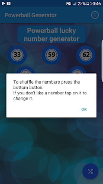 Imagen 0 para Powerball Number Generato…