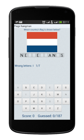 Imagen 0 para Flags hangman