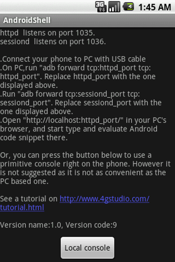 Image 1 for AndroidShell Full Version