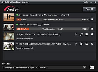 Image 0 for ArcSoft Video Downloader