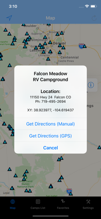 Image 0 for Colorado  Camping & RV sp…