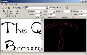 Imagen 0 para TTftoDXF