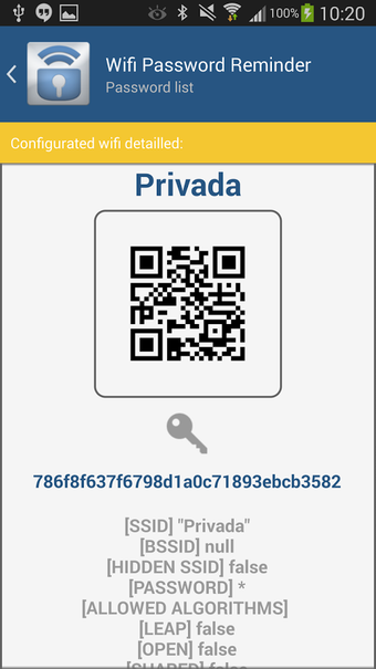 Imagen 1 para Wifi Password Reminder ro…