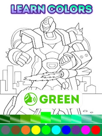 Image 3 for Animated Robots Coloring …