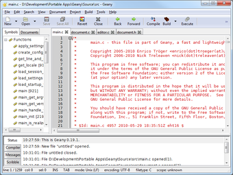 Imagen 0 para Geany Portable