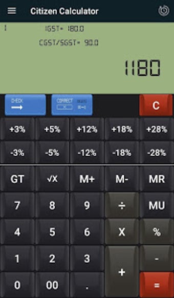 Image 1 for CITIZEN & GST CALCULATOR