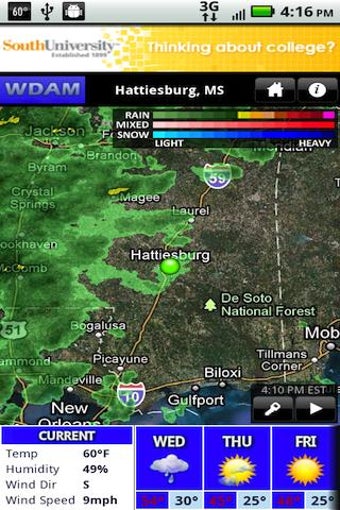 Image 3 for WDAM 7 Hattiesburg Weathe…