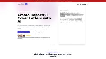 Image 0 for coverletter.app