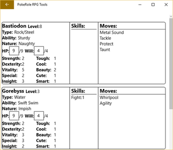 Imagen 1 para PokeRole RPG Tools for Wi…