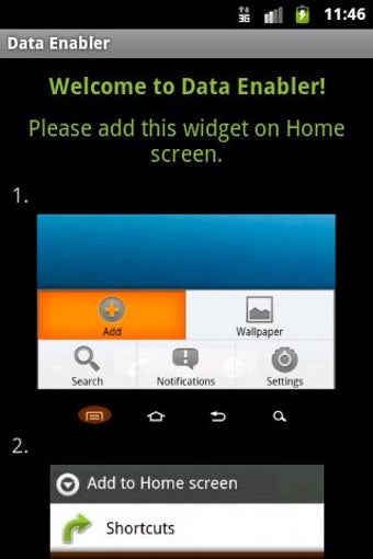 Image 1 for Data Enabler Widget