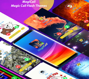 Imagen 1 para MagiCall - Color Phone Ca…