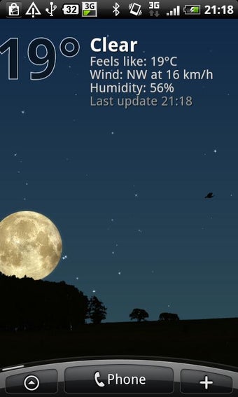 Imagen 2 para True Weather LWP Free