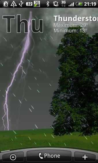 Imagen 3 para True Weather LWP Free