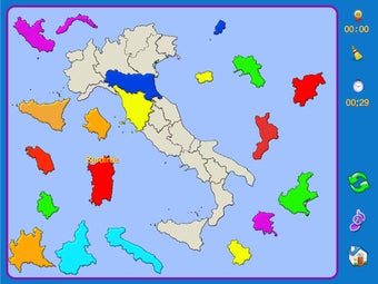 Imagen 1 para Italy Puzzle Map