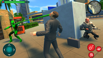 Imagen 1 para Rope Green Spider Hero - …