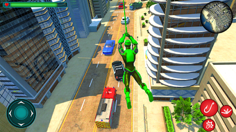 Imagen 2 para Rope Green Spider Hero - …