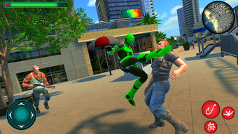 Imagen 0 para Rope Green Spider Hero - …