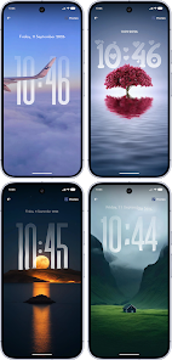 Image 0 for Fluid Clock Live Wallpape…