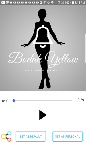Image 0 for Bodak Yellow (Marimba Rem…