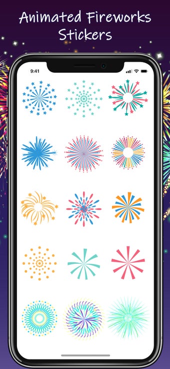 Image 3 for Animated Fireworks Emojis