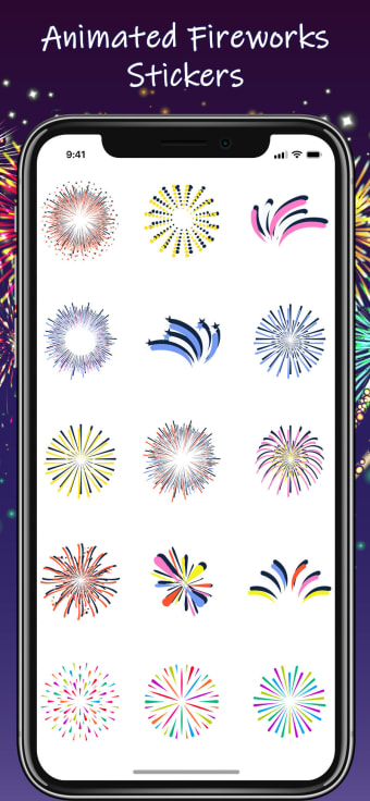 Image 0 for Animated Fireworks Emojis