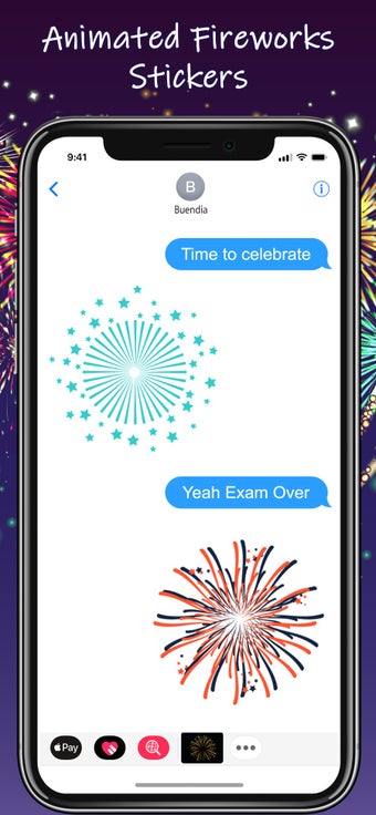 Image 2 for Animated Fireworks Emojis