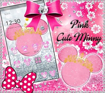 Imagen 3 para Princess Cute minny pink …