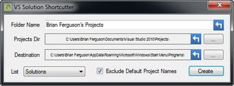 Imagen 0 para VS Project Shortcutter Po…