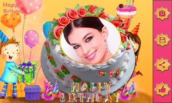 Image 1 for Name Photo on Birthday Ca…