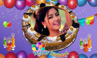 Image 0 for Name Photo on Birthday Ca…