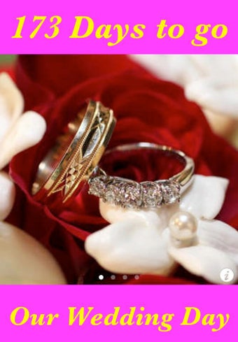 Image 0 for Days to go - Wedding Day …