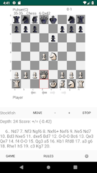 Image 1 for Pulsar Chess Engine