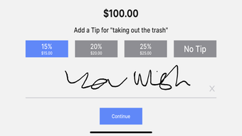 Image 0 for Tip Screen