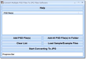 Image 0 for Convert Multiple PSD File…