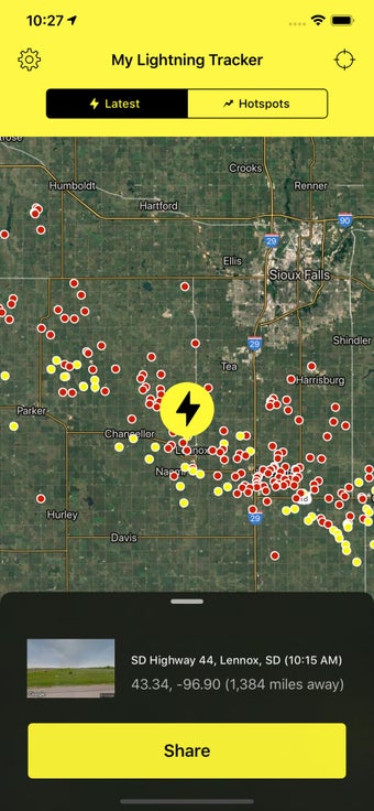 Imagen 2 para My Lightning Tracker Pro