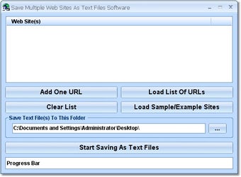 Imagen 0 para Save Multiple Web Sites A…