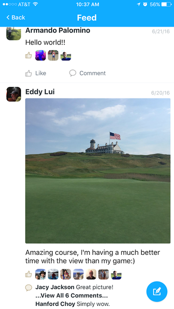 Image 2 for 18Birdies: Golf GPS App